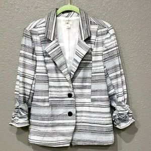 💥2/$30 Women’s stretch jacket blazer sz Lg New